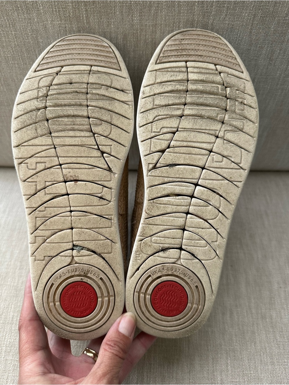FitFlop Rally Basket Weave Sneakers Size 6.5 - Picture 6 of 6